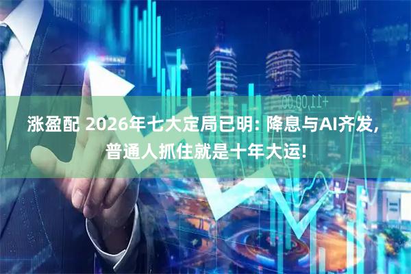 涨盈配 2026年七大定局已明: 降息与AI齐发, 普通人抓住就是十年大运!