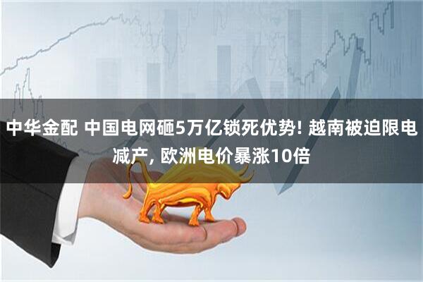 中华金配 中国电网砸5万亿锁死优势! 越南被迫限电减产, 欧洲电价暴涨10倍