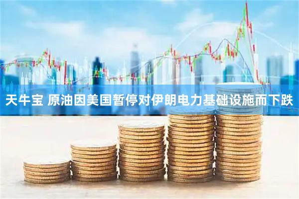 天牛宝 原油因美国暂停对伊朗电力基础设施而下跌