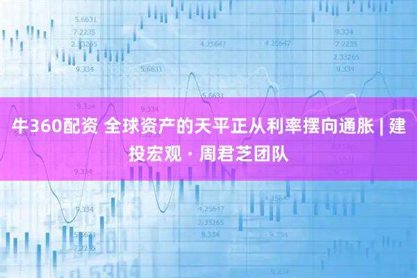 牛360配资 全球资产的天平正从利率摆向通胀 | 建投宏观 · 周君芝团队